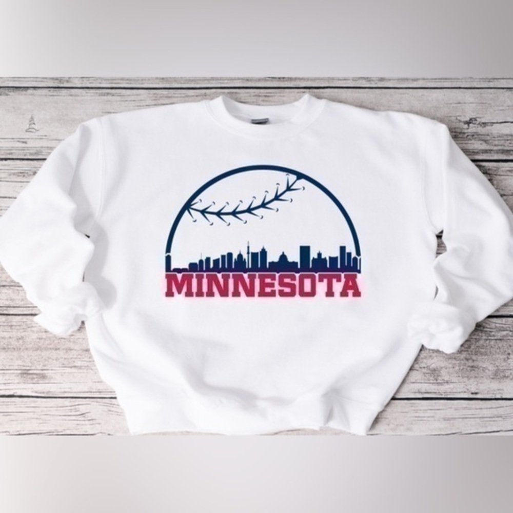 Minnesota Twins Skyline Crewneck